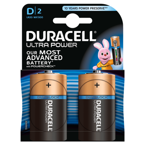 DURACELL Ultra Power MX 1300 D BL2 1,5V