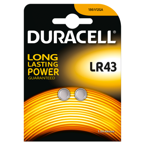 DURACELL LR43 BL2 1,5V