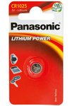 PANASONIC Lithium CR1025 BL1 3V