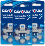 RAYOVAC Hearing Aid 675 BL6 1,45V