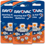 RAYOVAC Hearing Aid Typ 13 BL6 1,45V