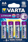 VARTA Prof. Lithium AA BL4 1,5V