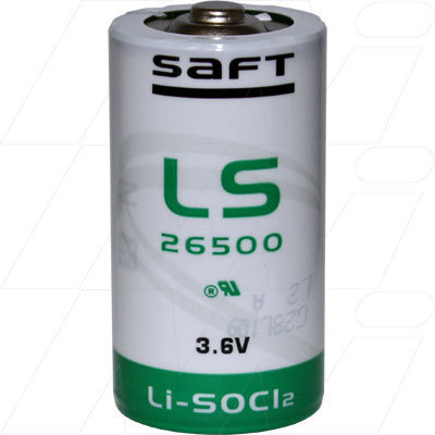 SAFT LS26500 Lithium Batterie Li-SOCI2, C-Size